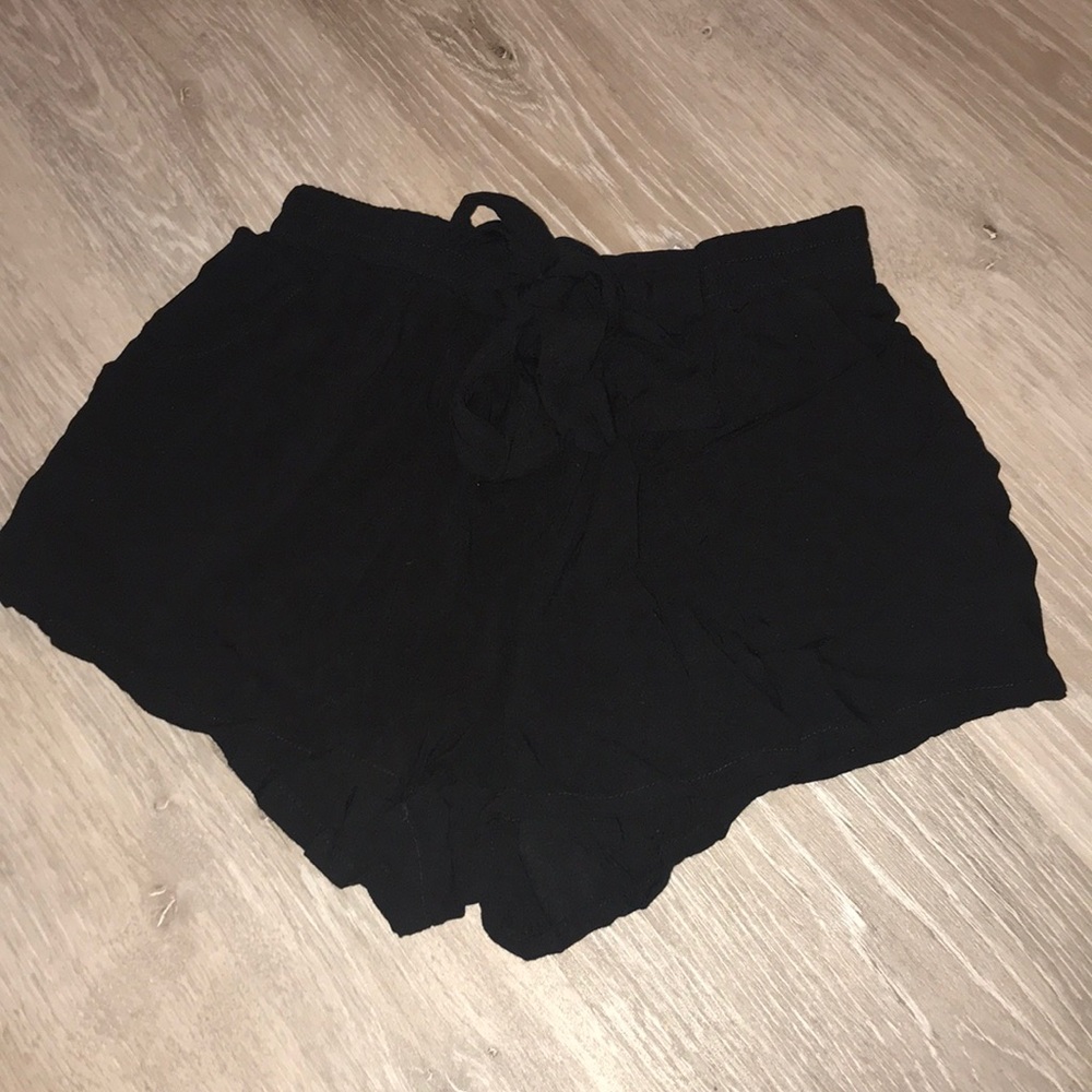 black tie shorts